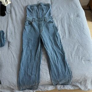 Abercrombie Denim Jumpsuit